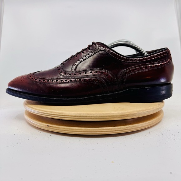Allen Edmonds McAllister Wingtip‎ Oxfords Men's 11.5 C Port Washington Brown
